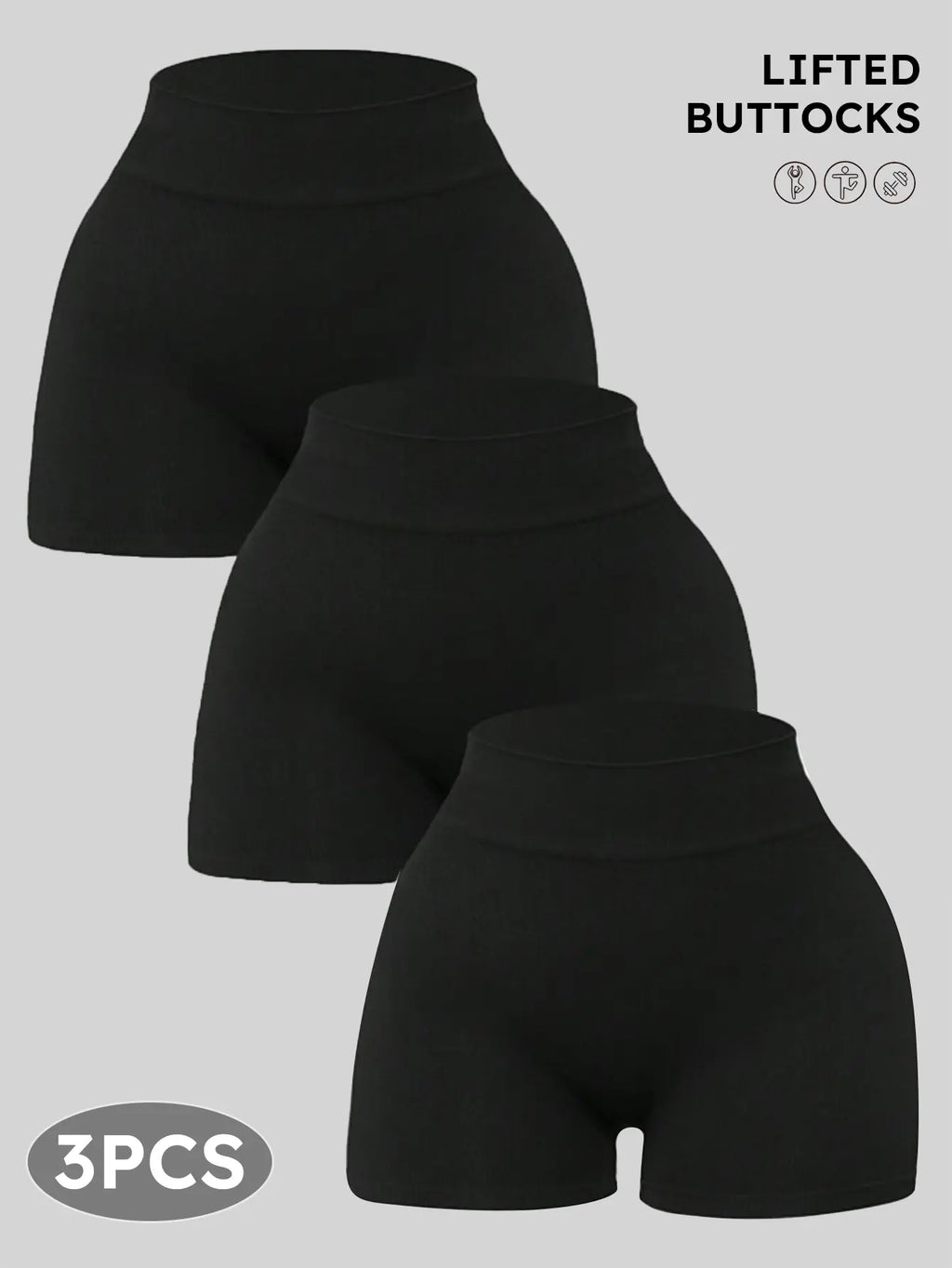 YMZFIT Women's Breathable Stretch Yoga Shorts - Perfect Activewear for Yoga, Running, and Everyday Comfort