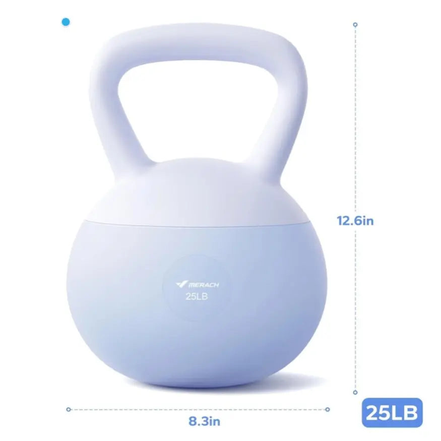 Merach Soft Kettlebell with Handle for Weightlifting Conditioning Strength and Core Training, Weightlifting Kettlebell for Home Gym, Fitness Equipment Summervibes