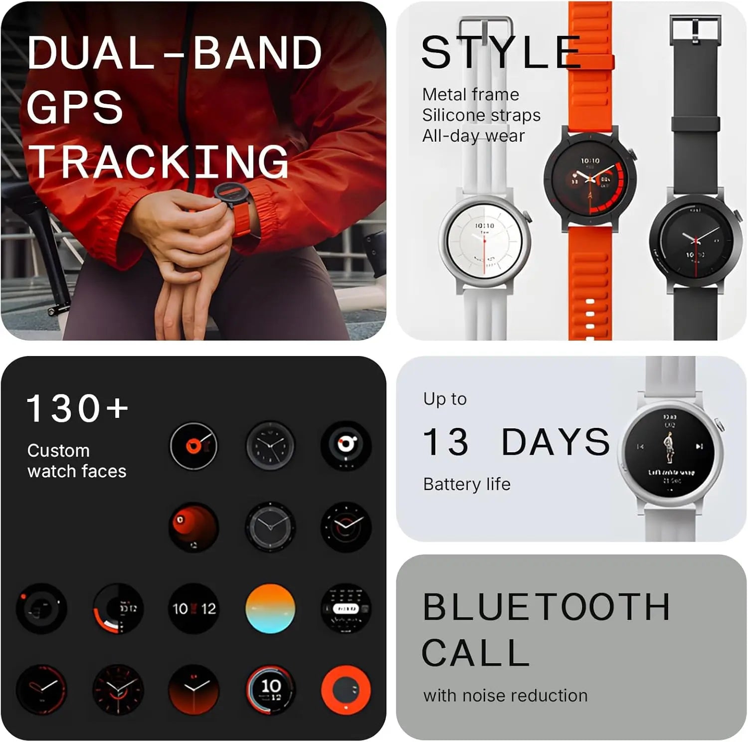 CMF by NOTHING Watch 3 Pro - AI Smartwatch with Bluetooth Calling, Heart Rate & Sleep Monitoring, GPS, 130+ Sport Modes, IP68 Waterproof for Men & Women